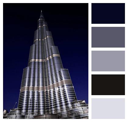 Dubai Skyscraper Burj Khalifa Image